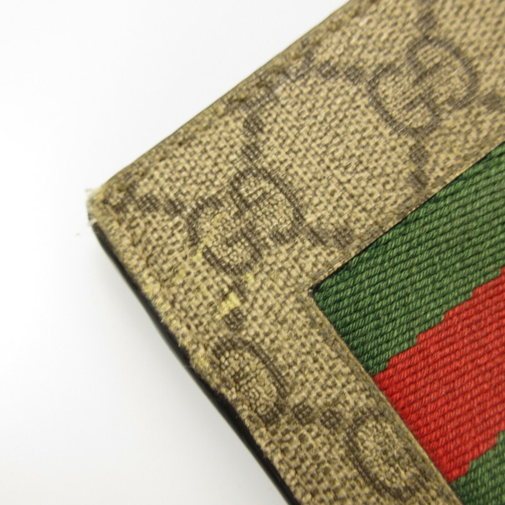 Gucci GG Supreme WEB Bifold Wallet - Picture 12 of 13